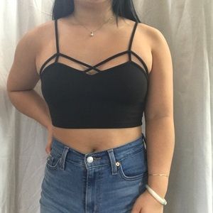 brandy crop top